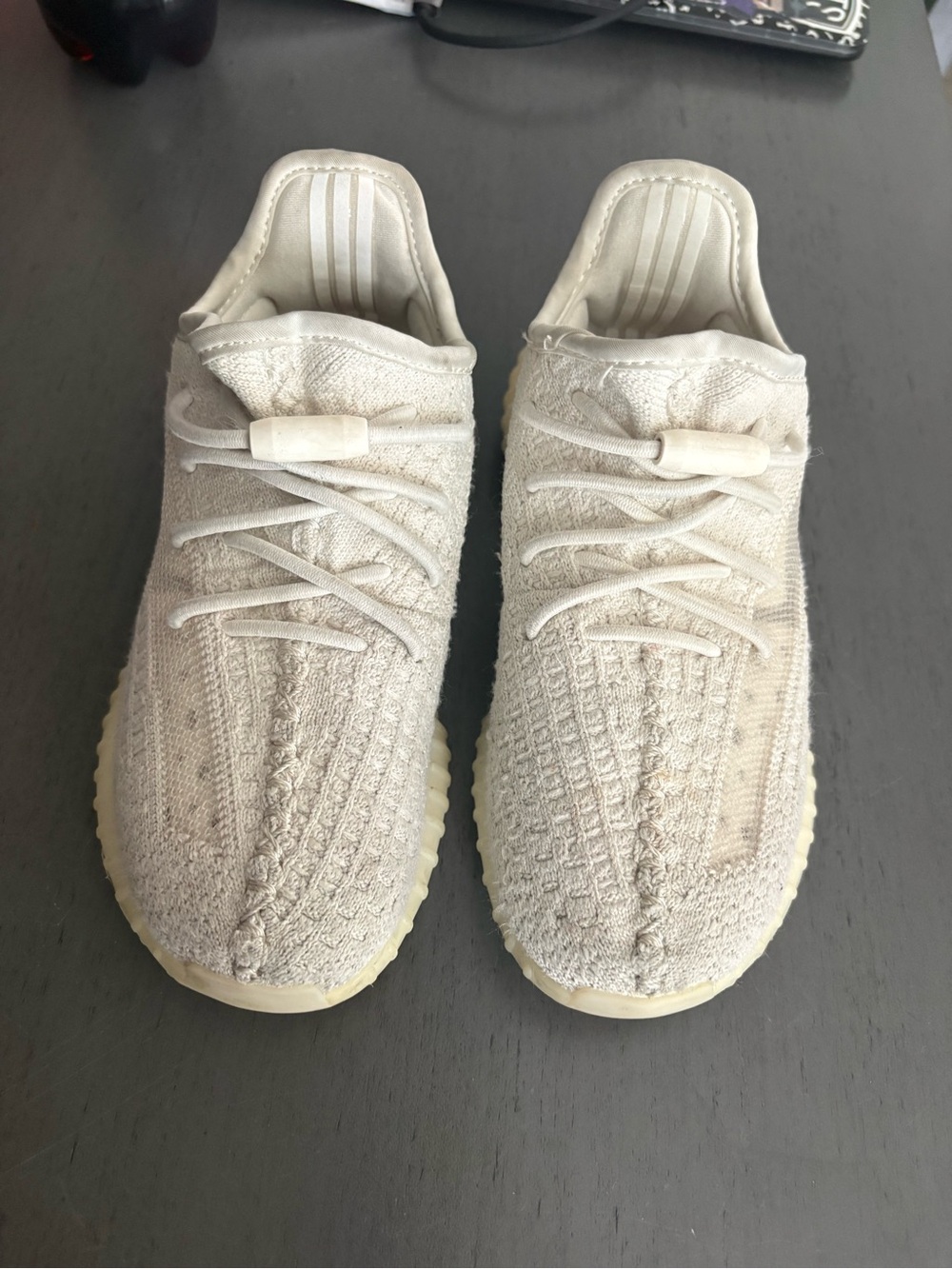 Yeezy Kids Sneakers in Cream